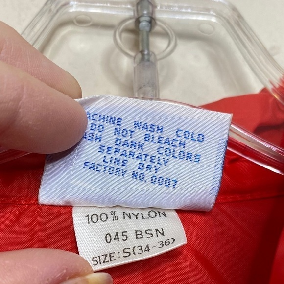 Vintage Adidas Rain Windbreaker Jacket Patriotic - Picture 6 of 9